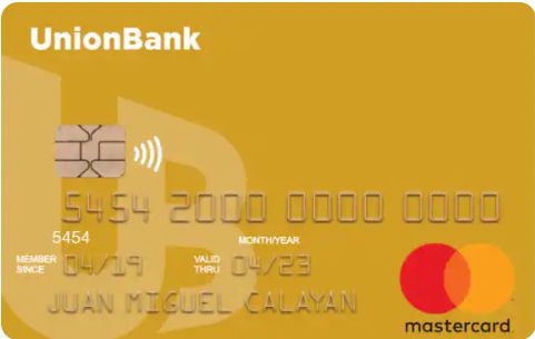 UnionBank Gold Mastercard