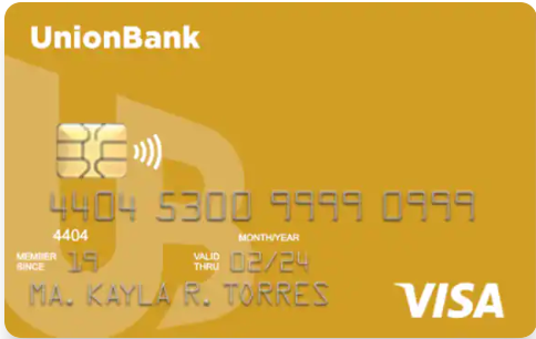 UnionBank Gold Visa