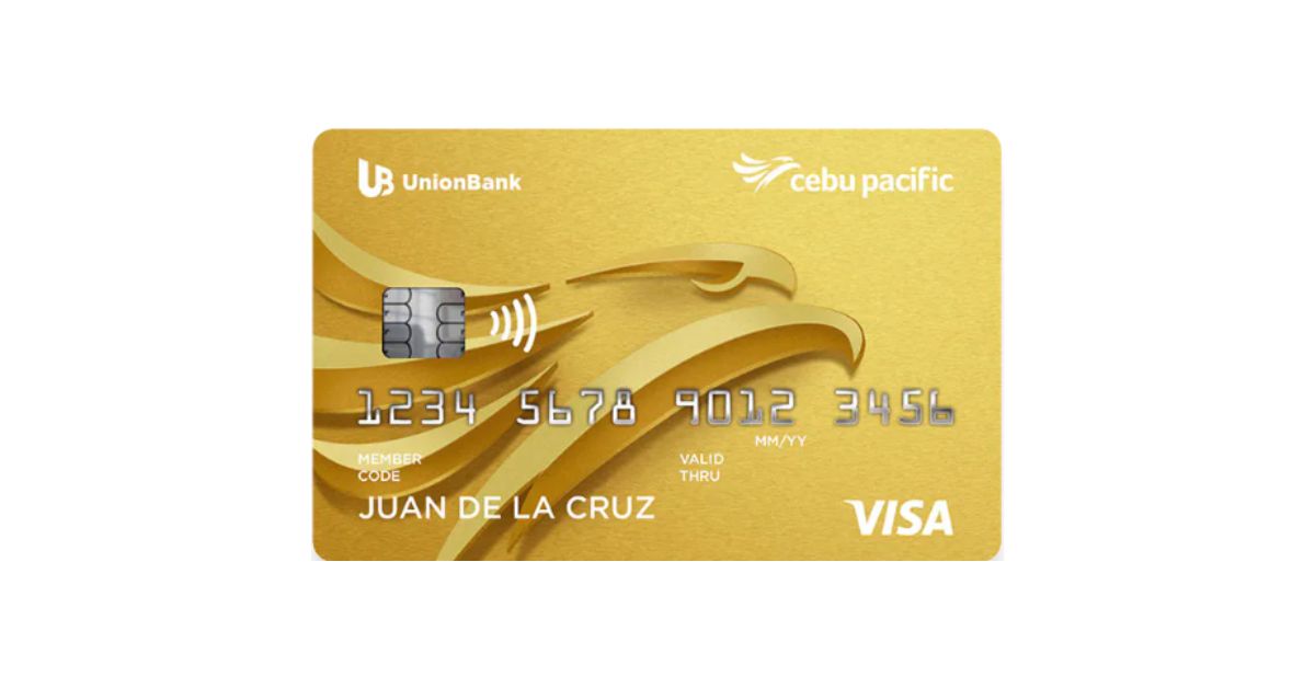UnionBank Cebu Pacific Gold Credit Card