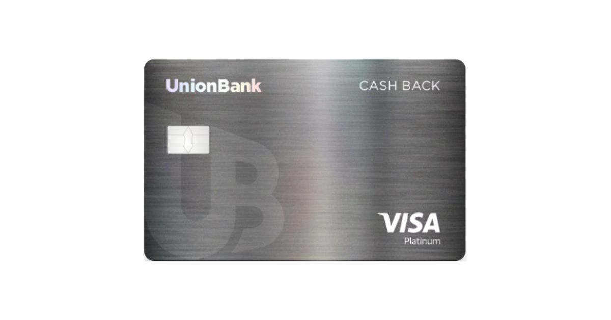 UnionBank Cash Back Visa Platinum