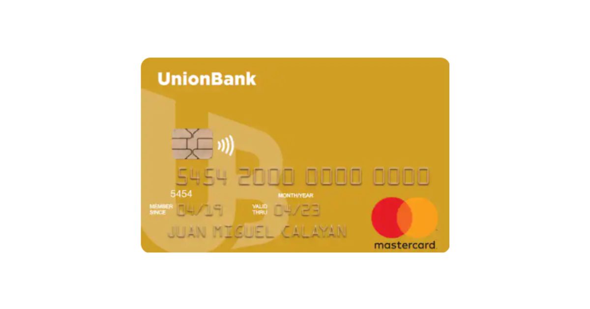 UnionBank Gold Mastercard