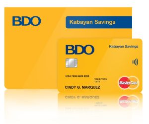 BDO Kabayan Savings