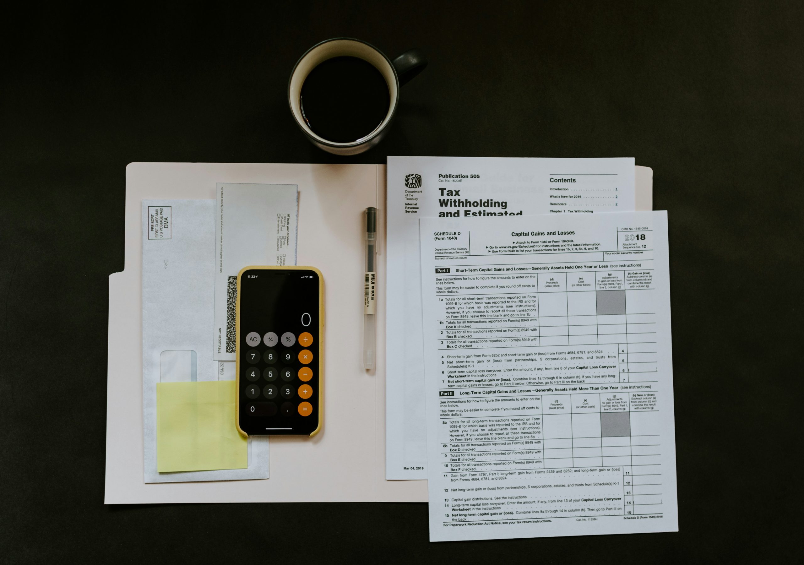 Filing taxes