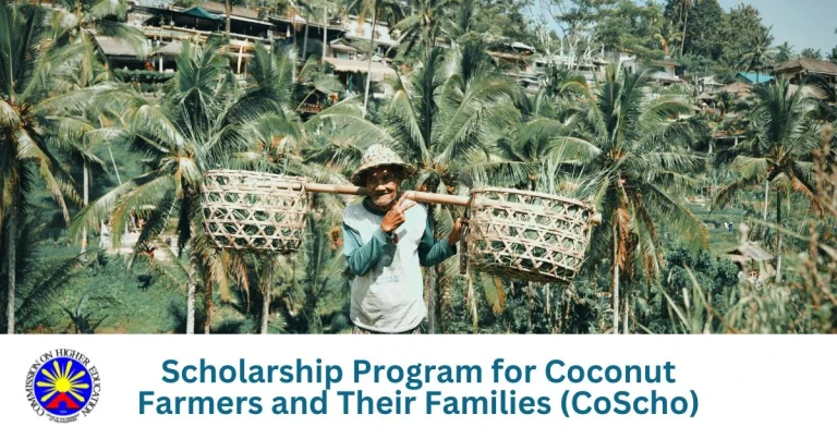 CHED CoSCHO Scholarship For Coconut Farmers