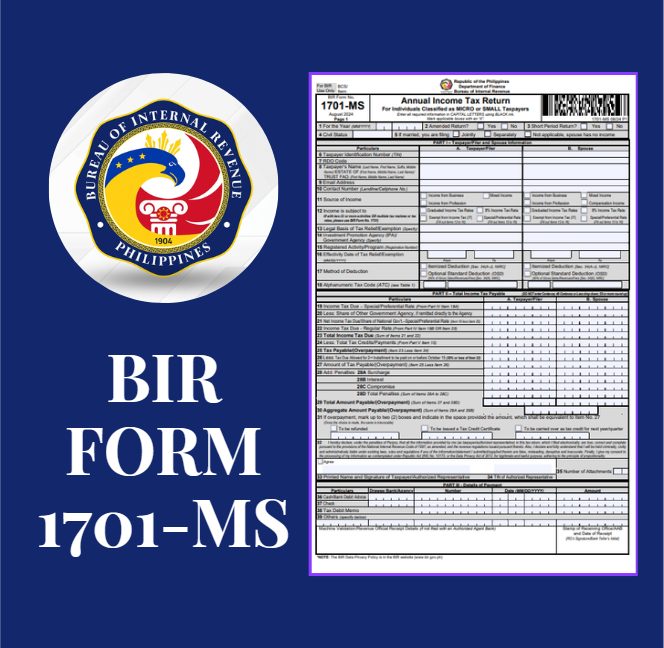 BIR FORM 1701-MS