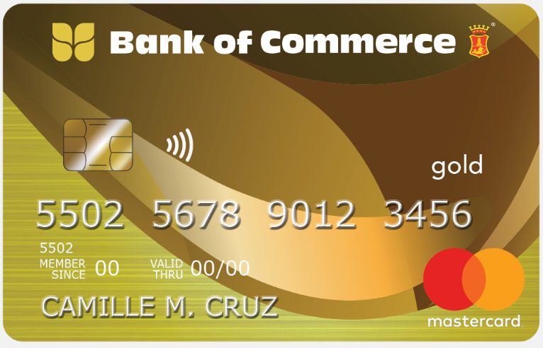 Bank of Commerce Gold Mastercard
